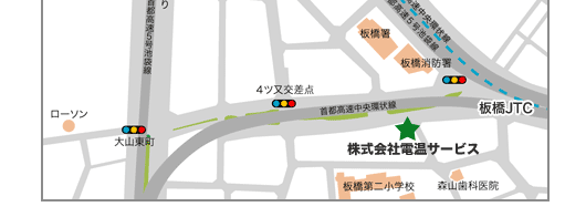 株式会社　電温サービスの地図